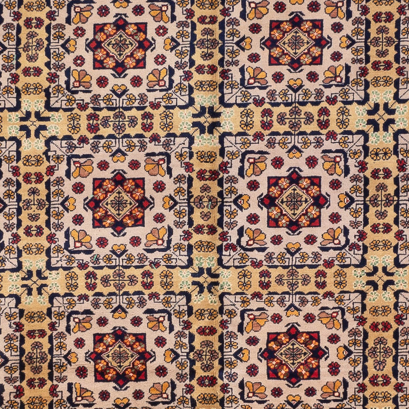 Afghansk matta - 330 x 250 cm - mörk beige