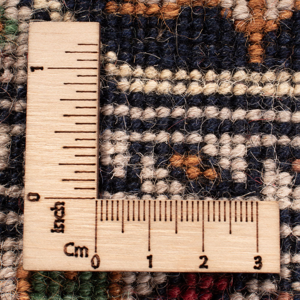 Afghansk matta - 330 x 250 cm - mörk beige