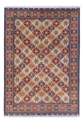Afghansk matta - 355 x 250 cm - ljusbeige