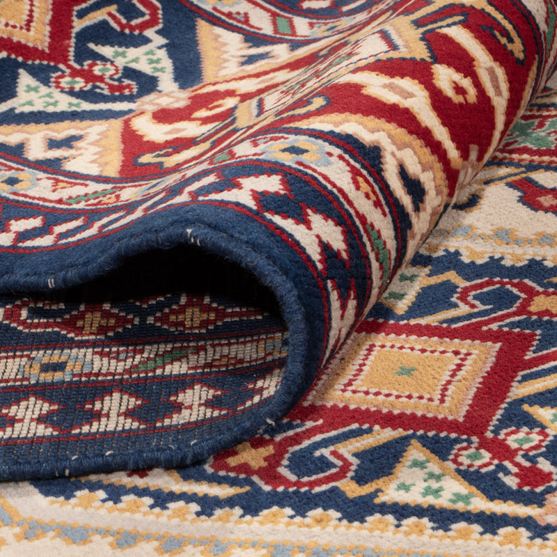 Afghansk matta - 355 x 250 cm - ljusbeige