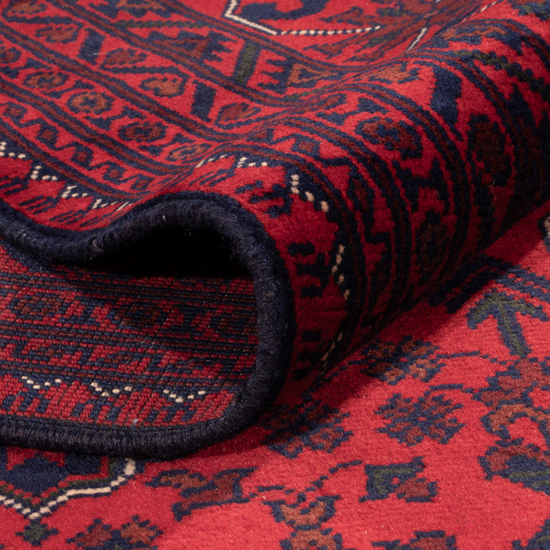 Afghansk matta - 346 x 241 cm - röd