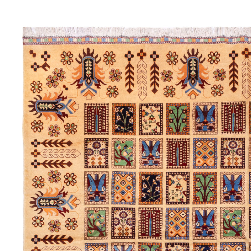 Afghansk matta - 400 x 295 cm - beige