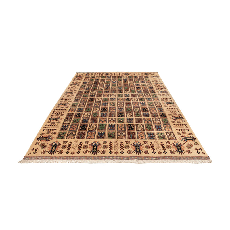 Afghansk matta - 400 x 295 cm - beige