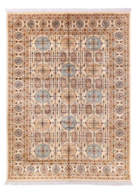 Afghansk matta - 346 x 245 cm - ljusbeige