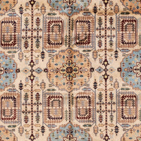 Afghansk matta - 346 x 250 cm - beige