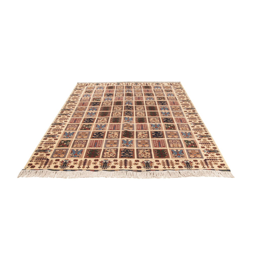 Afghansk matta - 283 x 200 cm - flerfärgad