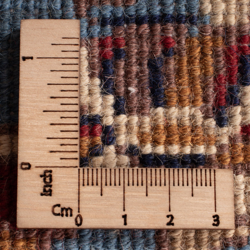 Afghansk matta - 283 x 200 cm - flerfärgad