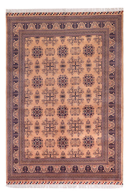 Afghansk matta - 296 x 196 cm - beige