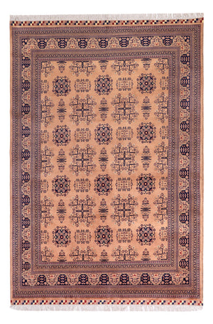 Afghansk matta - 296 x 196 cm - beige