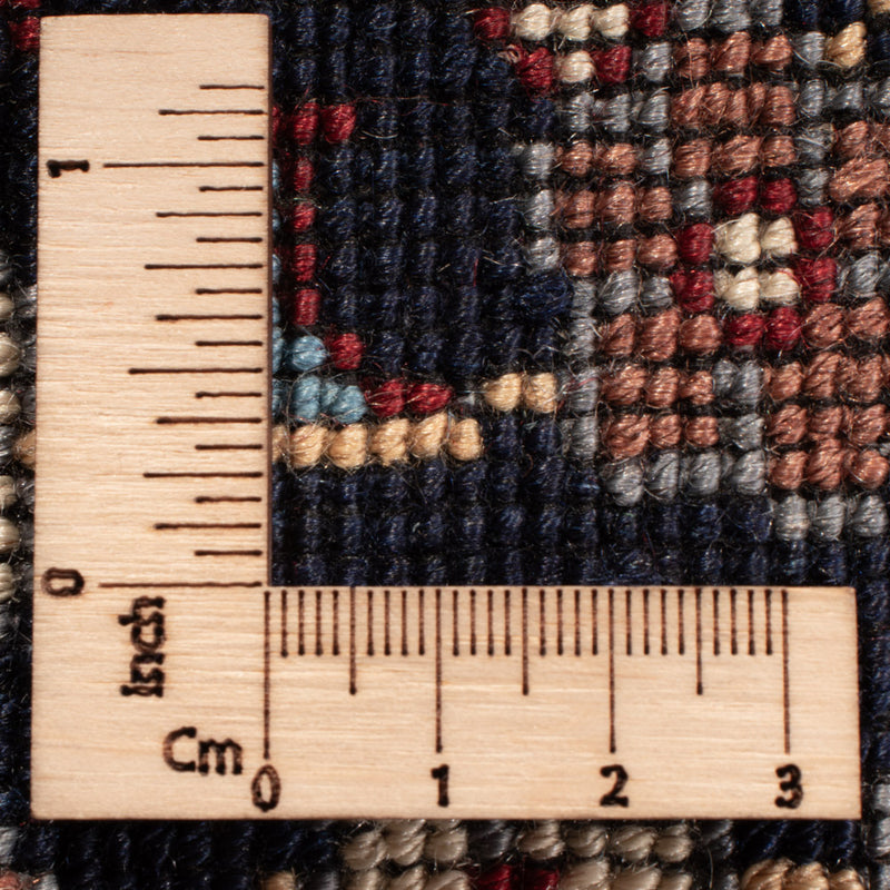 Afghansk matta - 289 x 200 cm - flerfärgad