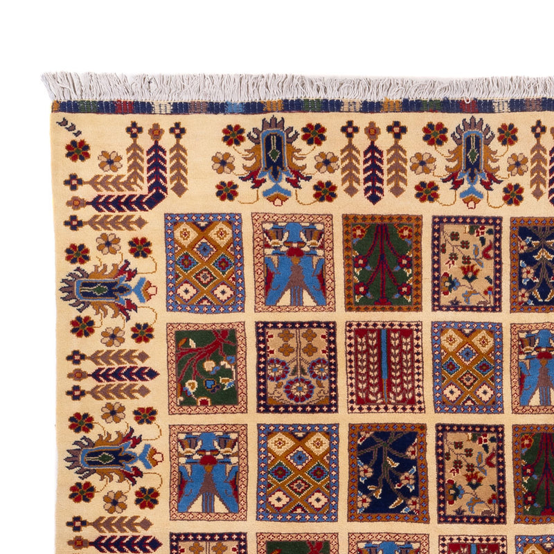 Afghansk matta - 296 x 200 cm - flerfärgad