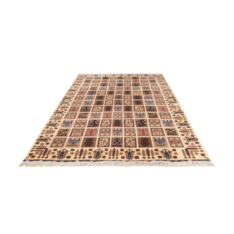 Afghansk matta - 296 x 200 cm - flerfärgad