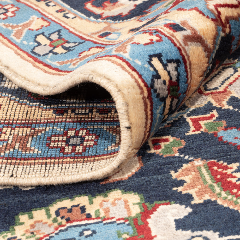 Afghansk matta - 302 x 195 cm - flerfärgad