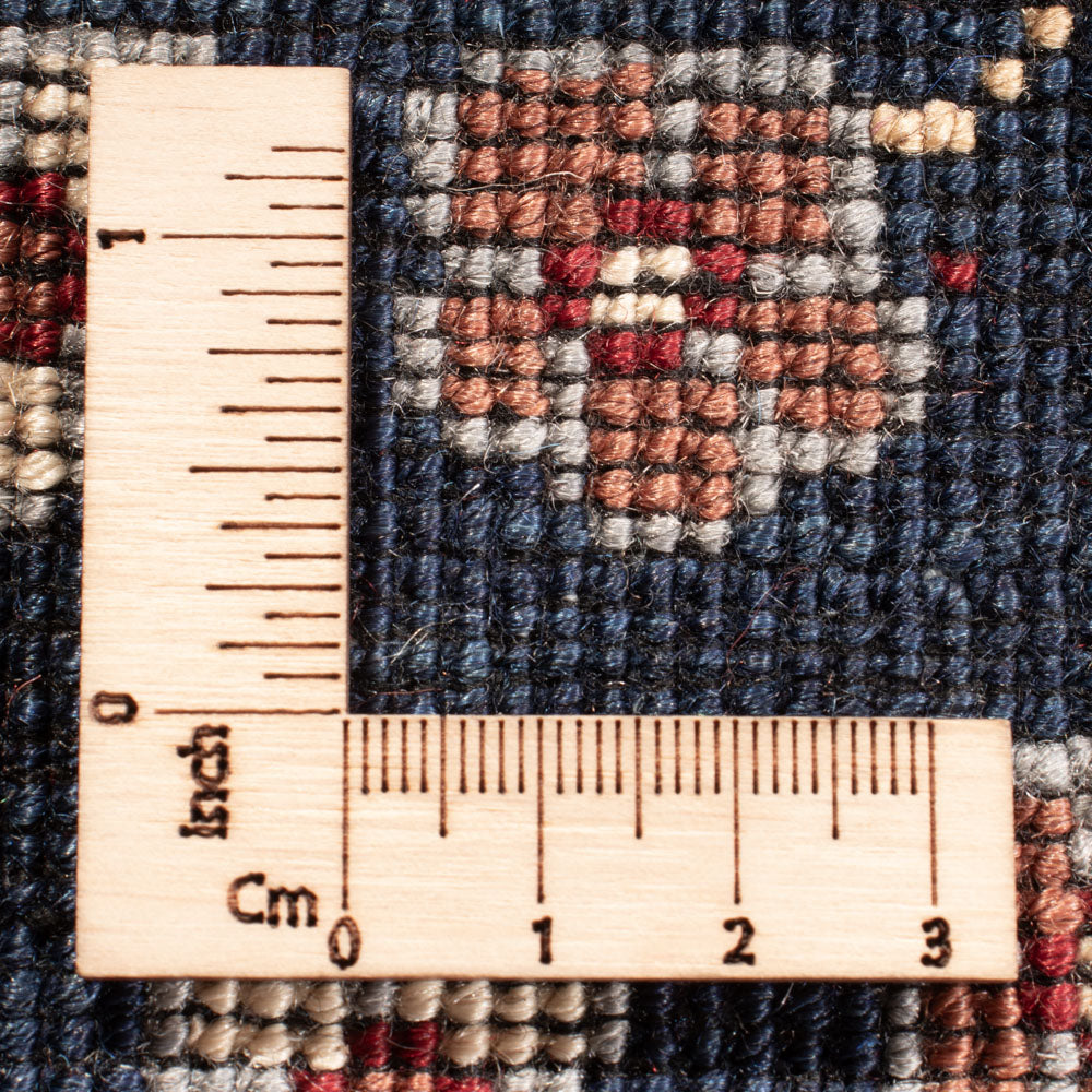 Afghansk matta - 302 x 195 cm - flerfärgad