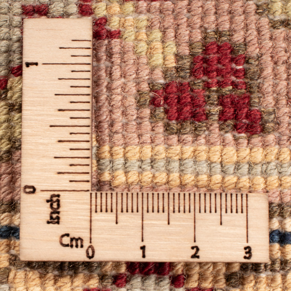 Afghansk matta - 199 x 150 cm - beige