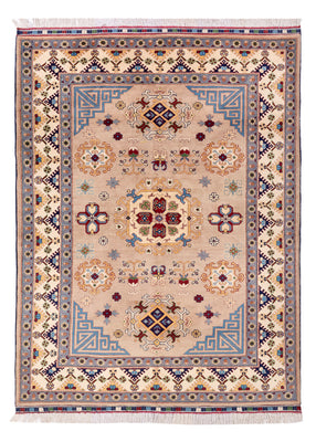 Afghansk matta - 200 x 150 cm - beige