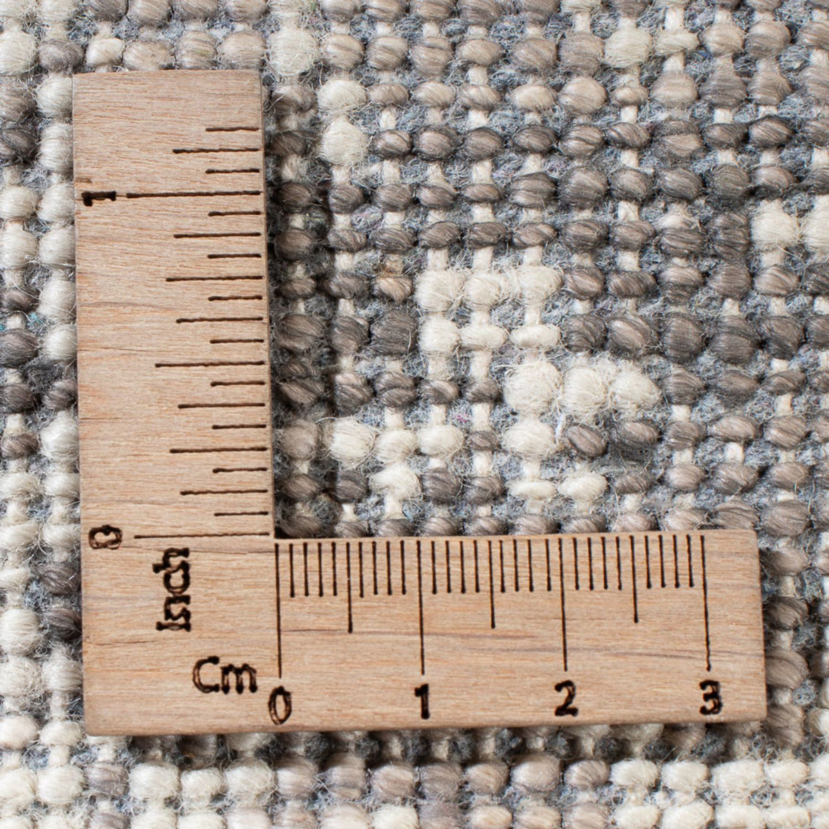 Designermatta - 197 x 154 cm - beige