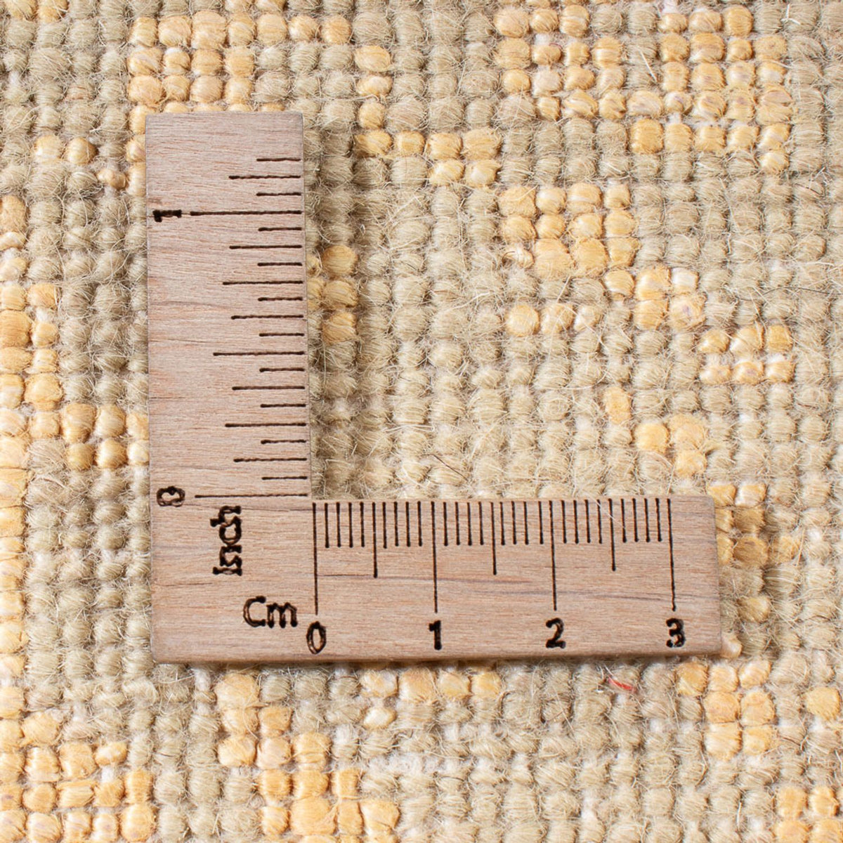 Designermatta kvadrat  - 249 x 247 cm - beige