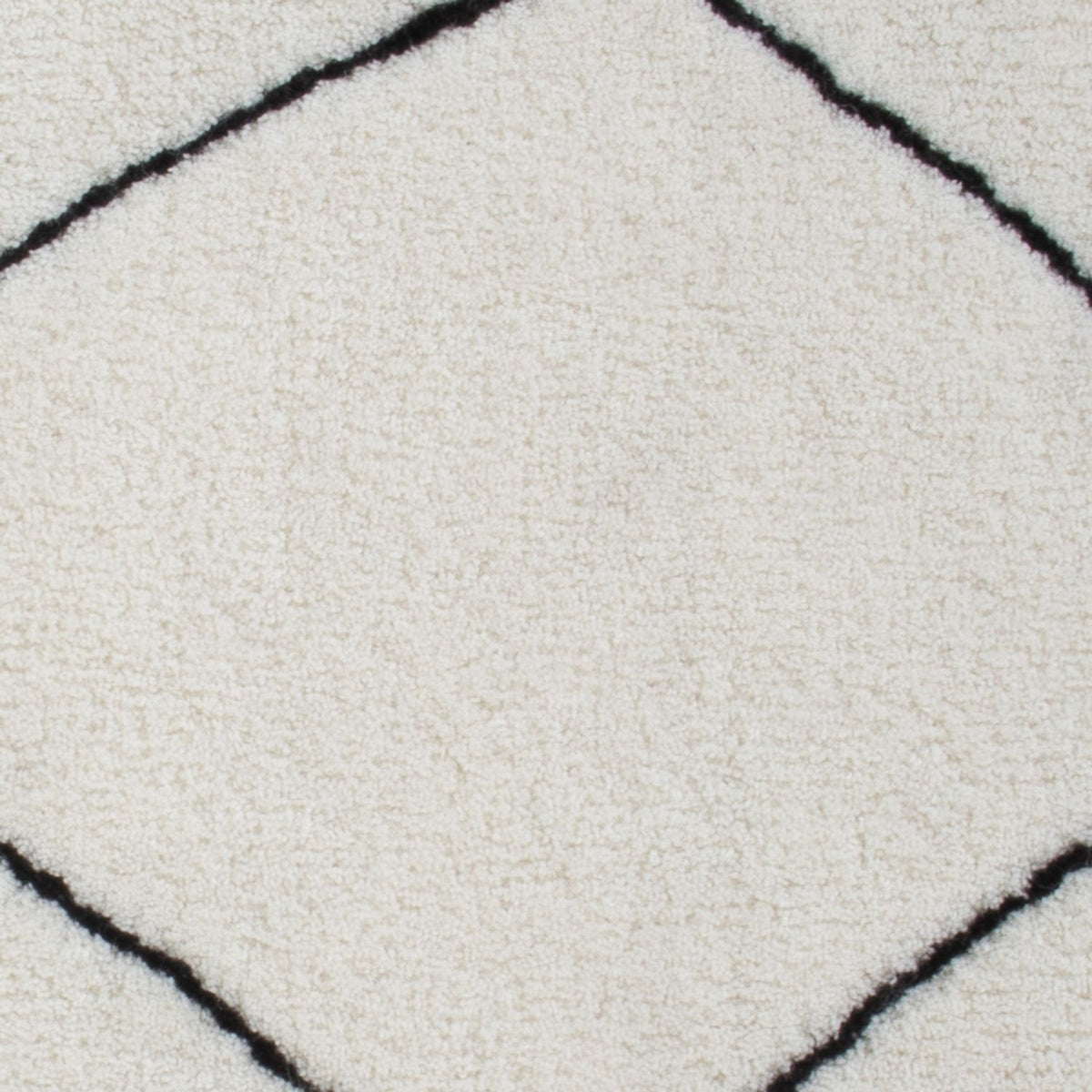 Ullmatta kvadrat  - 62 x 62 cm - ljusgrå