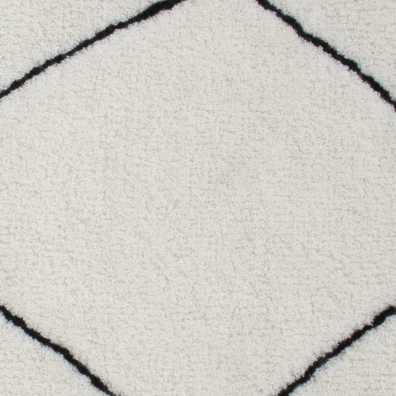 Ullmatta kvadrat  - 62 x 62 cm - ljusgrå