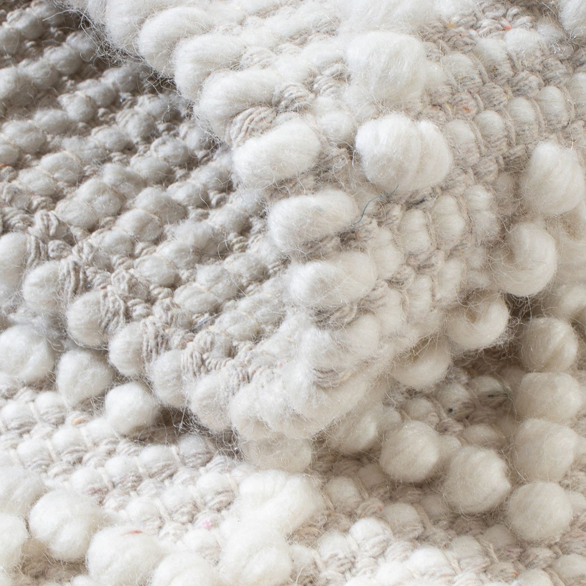 Ullmatta - 94 x 62 cm - ljusgrå