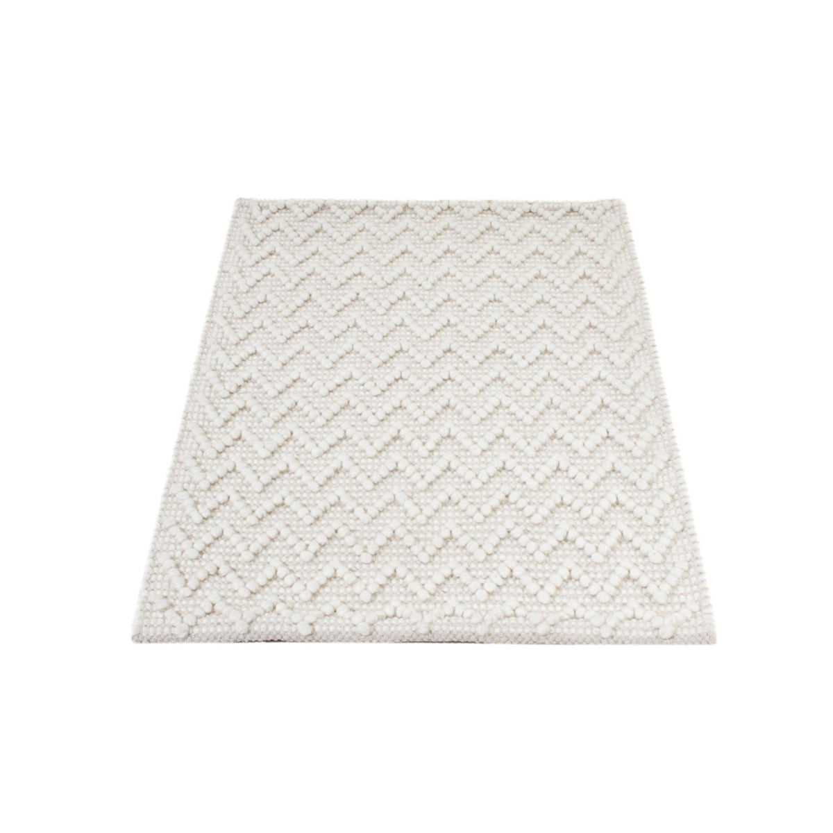 Ullmatta - 94 x 62 cm - ljusgrå