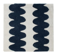 Ullmatta kvadrat  - 60 x 60 cm - flerfärgad