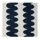 Ullmatta kvadrat  - 60 x 60 cm - flerfärgad