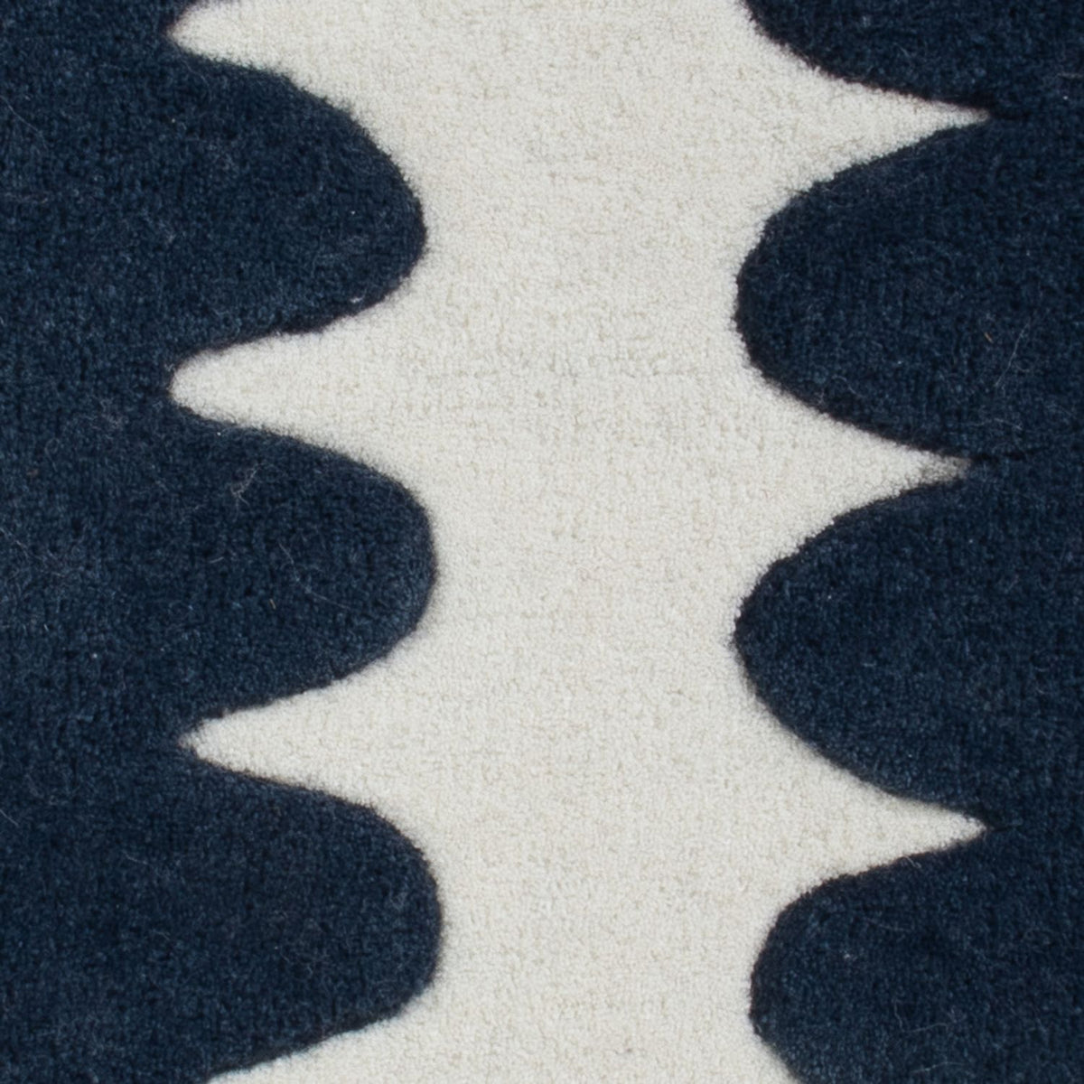 Ullmatta kvadrat  - 60 x 60 cm - flerfärgad