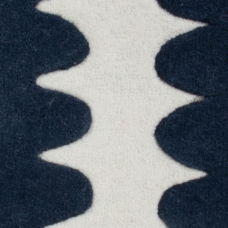 Ullmatta kvadrat  - 60 x 60 cm - flerfärgad