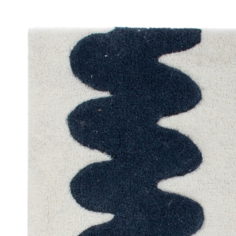 Ullmatta kvadrat  - 60 x 60 cm - flerfärgad