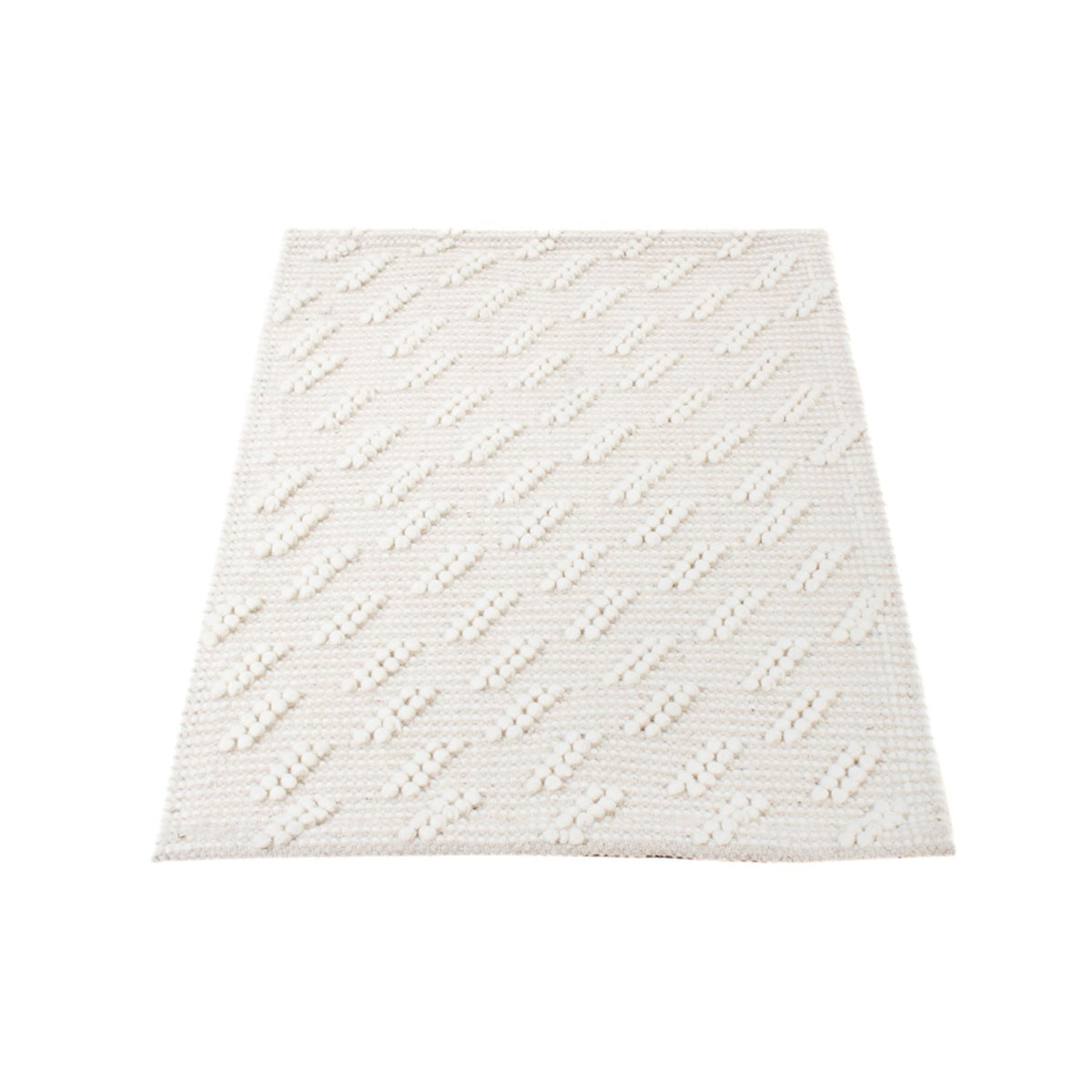 Ullmatta - 95 x 63 cm - ljusgrå