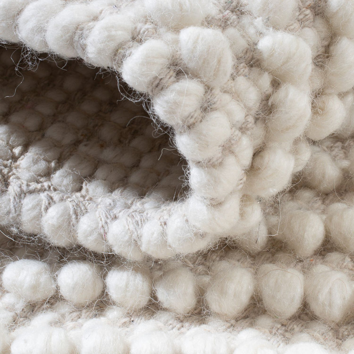 Ullmatta - 96 x 62 cm - ljusgrå