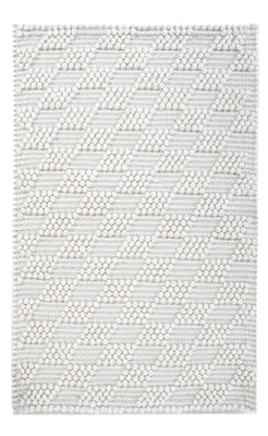 Ullmatta - 94 x 60 cm - ljusgrå