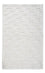 Ullmatta - 94 x 60 cm - ljusgrå
