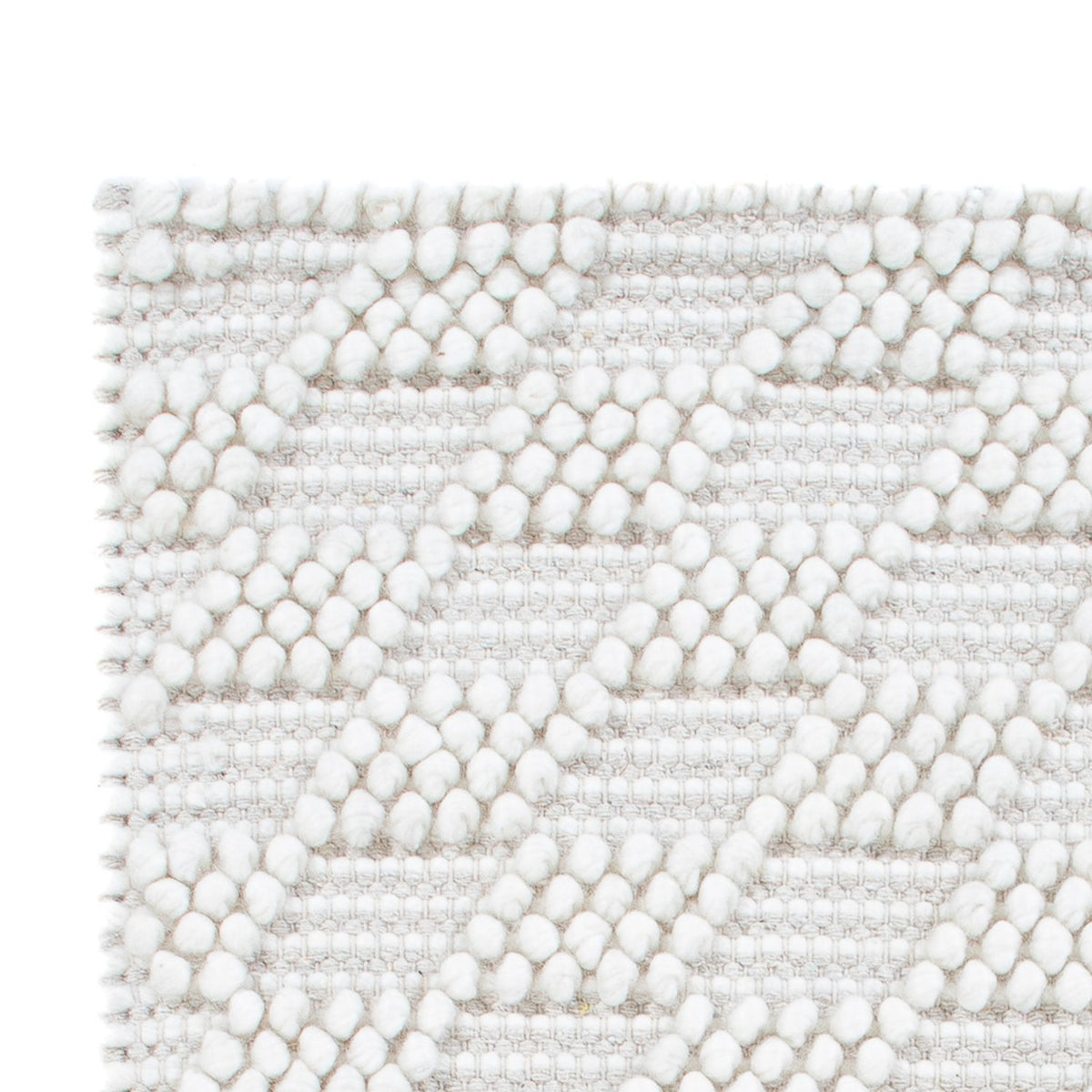 Ullmatta - 94 x 60 cm - ljusgrå