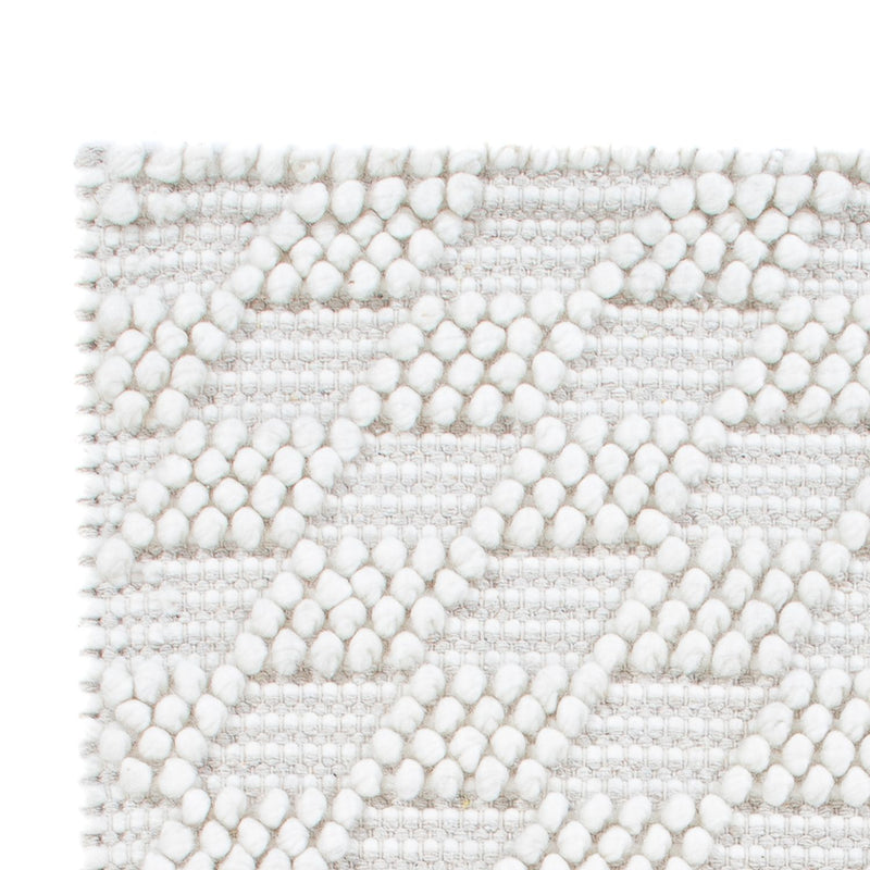 Ullmatta - 94 x 60 cm - ljusgrå