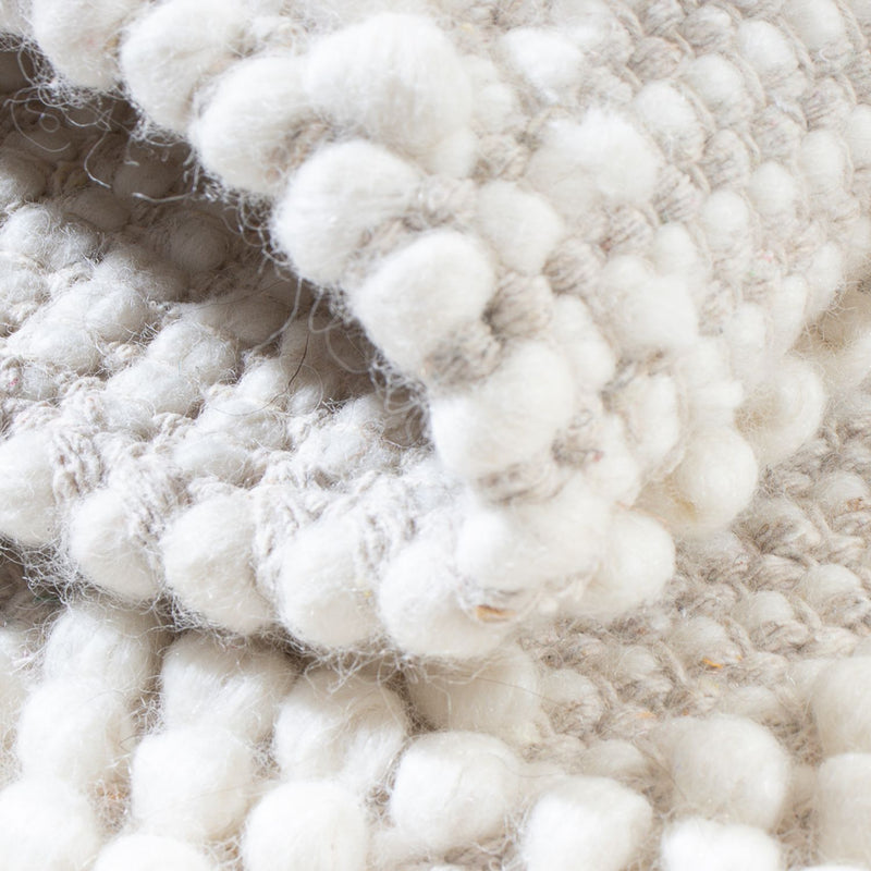 Ullmatta - 94 x 60 cm - ljusgrå