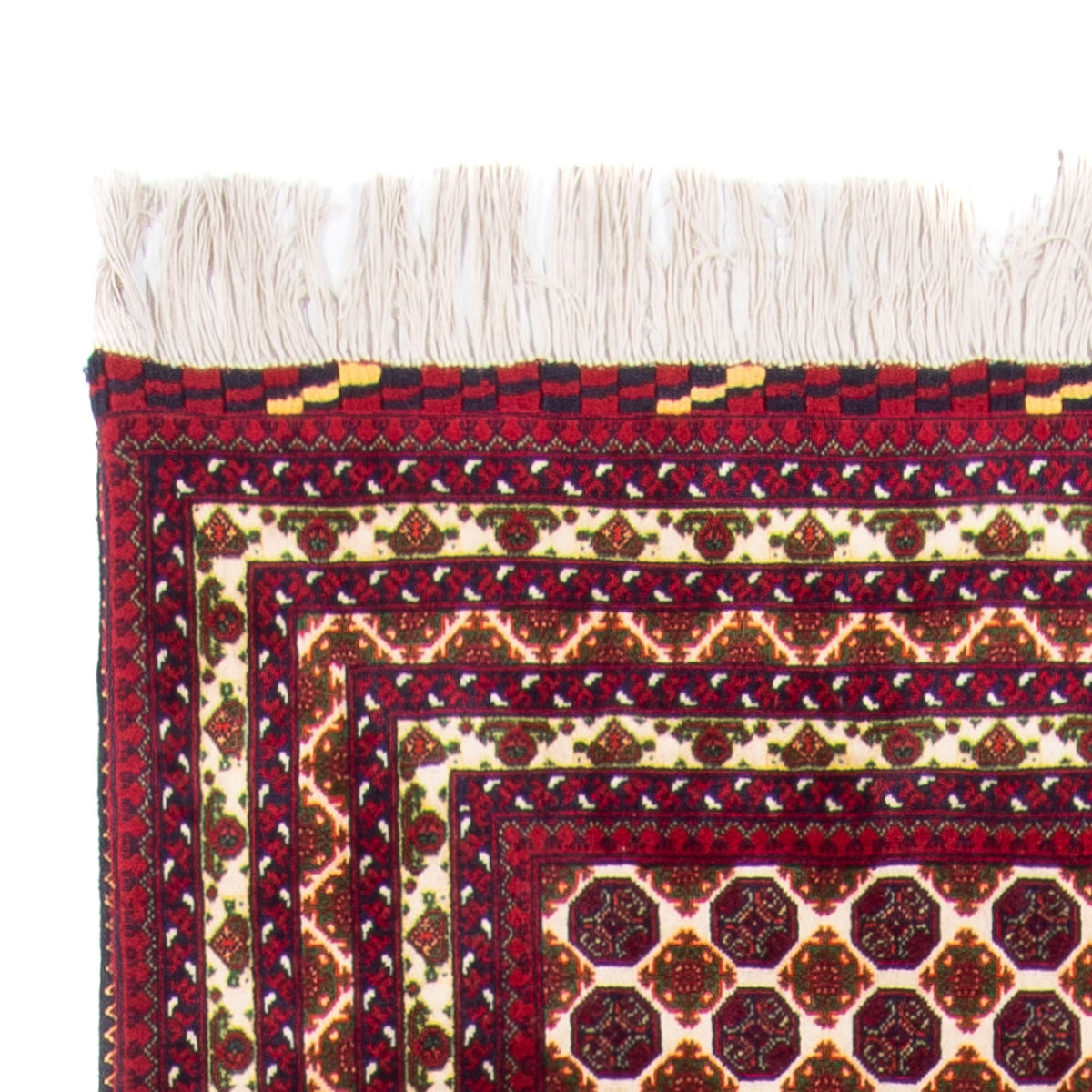 Runner Afghansk matta - 287 x 88 cm - beige