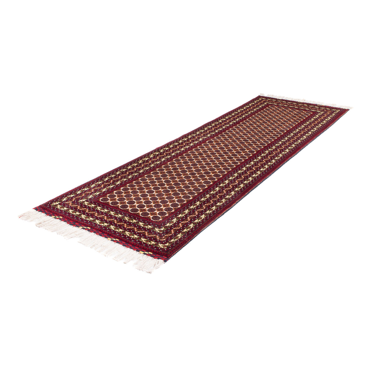 Runner Afghansk matta - 287 x 88 cm - beige