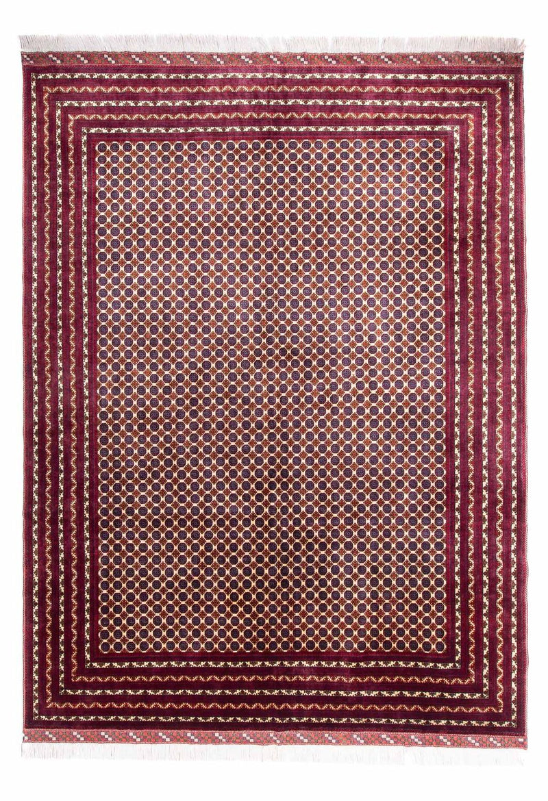 Afghansk matta - 341 x 260 cm - beige