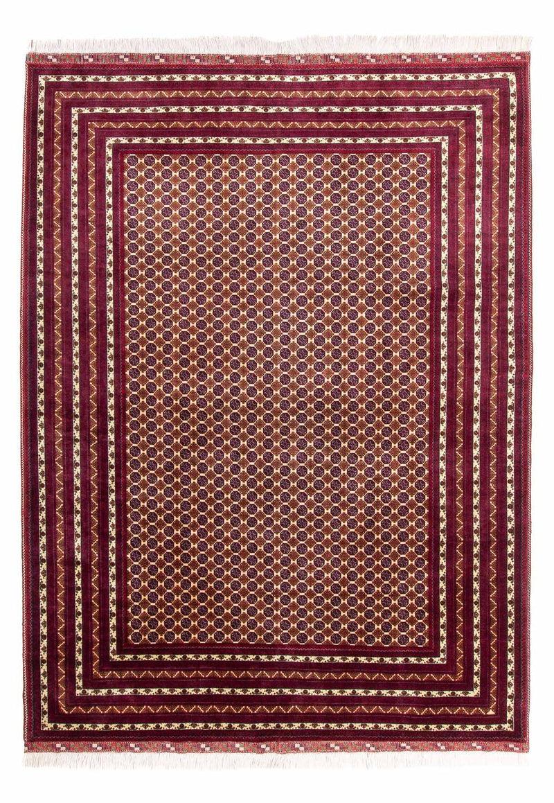 Afghansk matta - 297 x 198 cm - beige