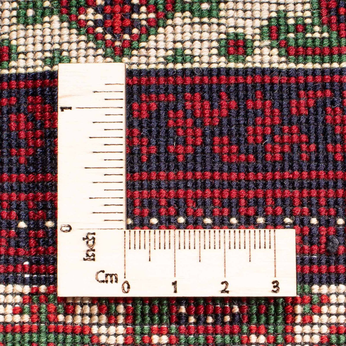 Afghansk matta - 297 x 198 cm - beige