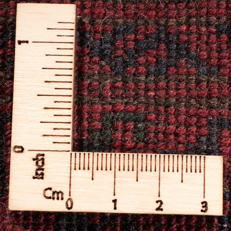 Afghansk matta - Bukhara - 280 x 188 cm - mörkröd