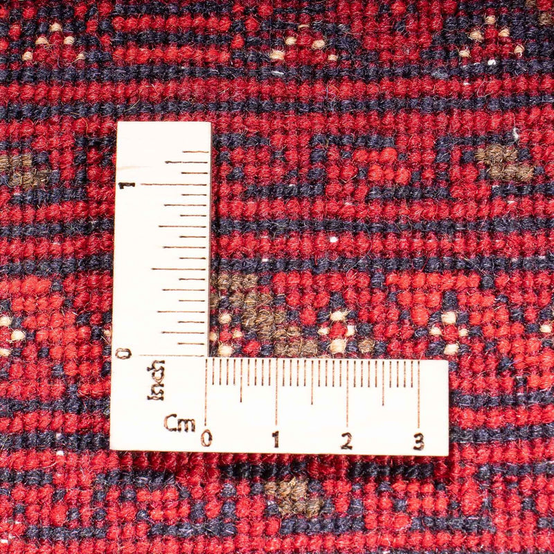 Afghansk matta - 343 x 248 cm - röd