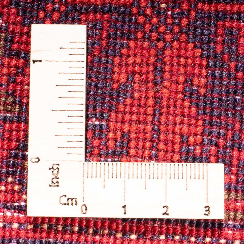 Afghansk matta - 295 x 194 cm - röd