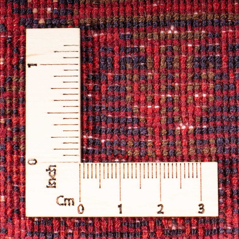 Afghansk matta - 289 x 200 cm - röd