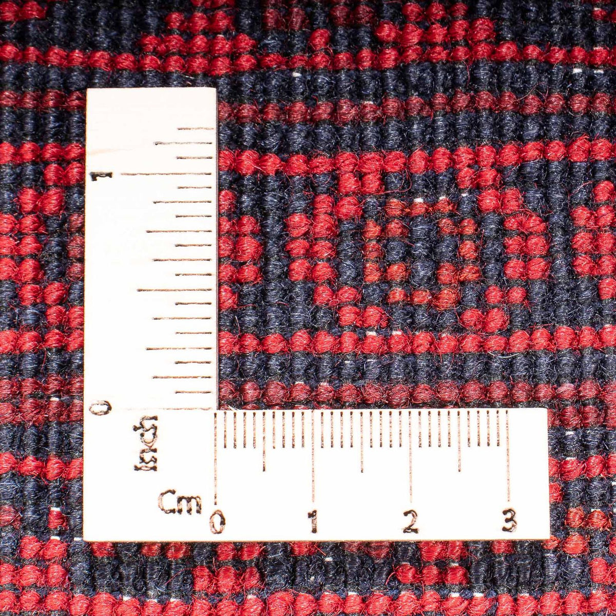 Afghansk matta - 293 x 196 cm - röd