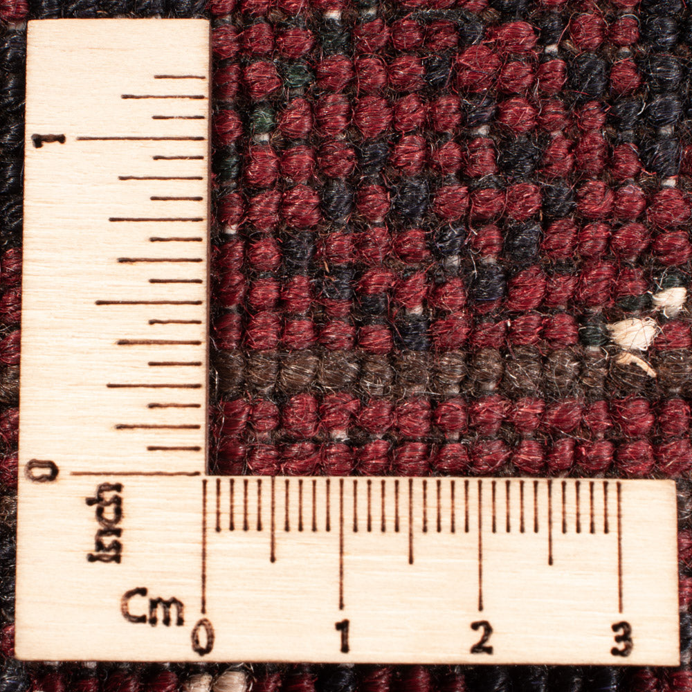 Afghansk matta - Bukhara - 290 x 201 cm - mörkröd