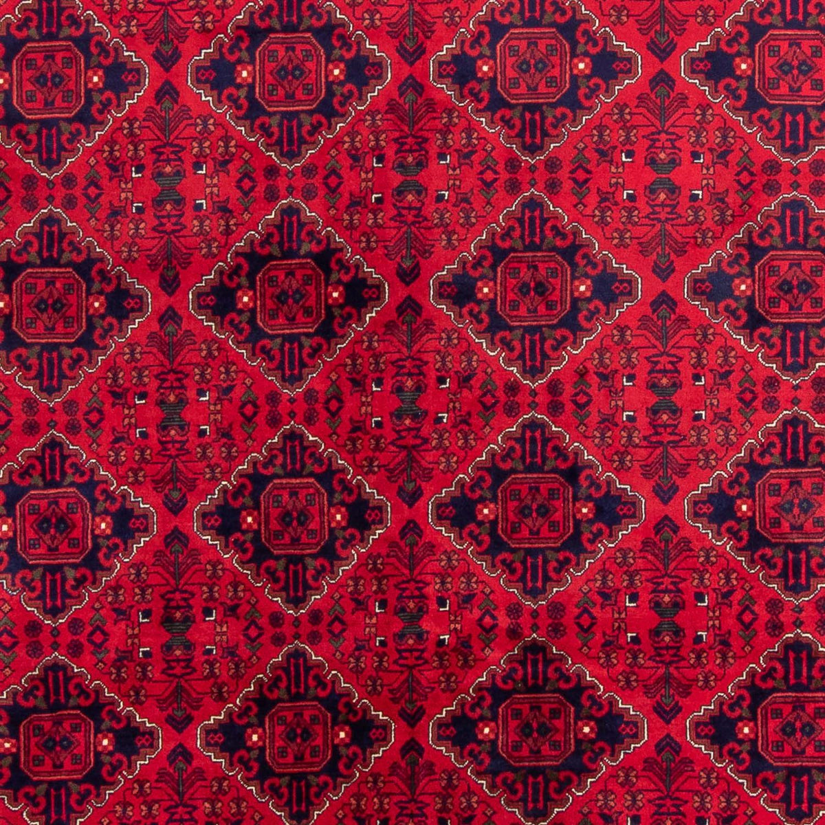 Afghansk matta - 346 x 246 cm - röd